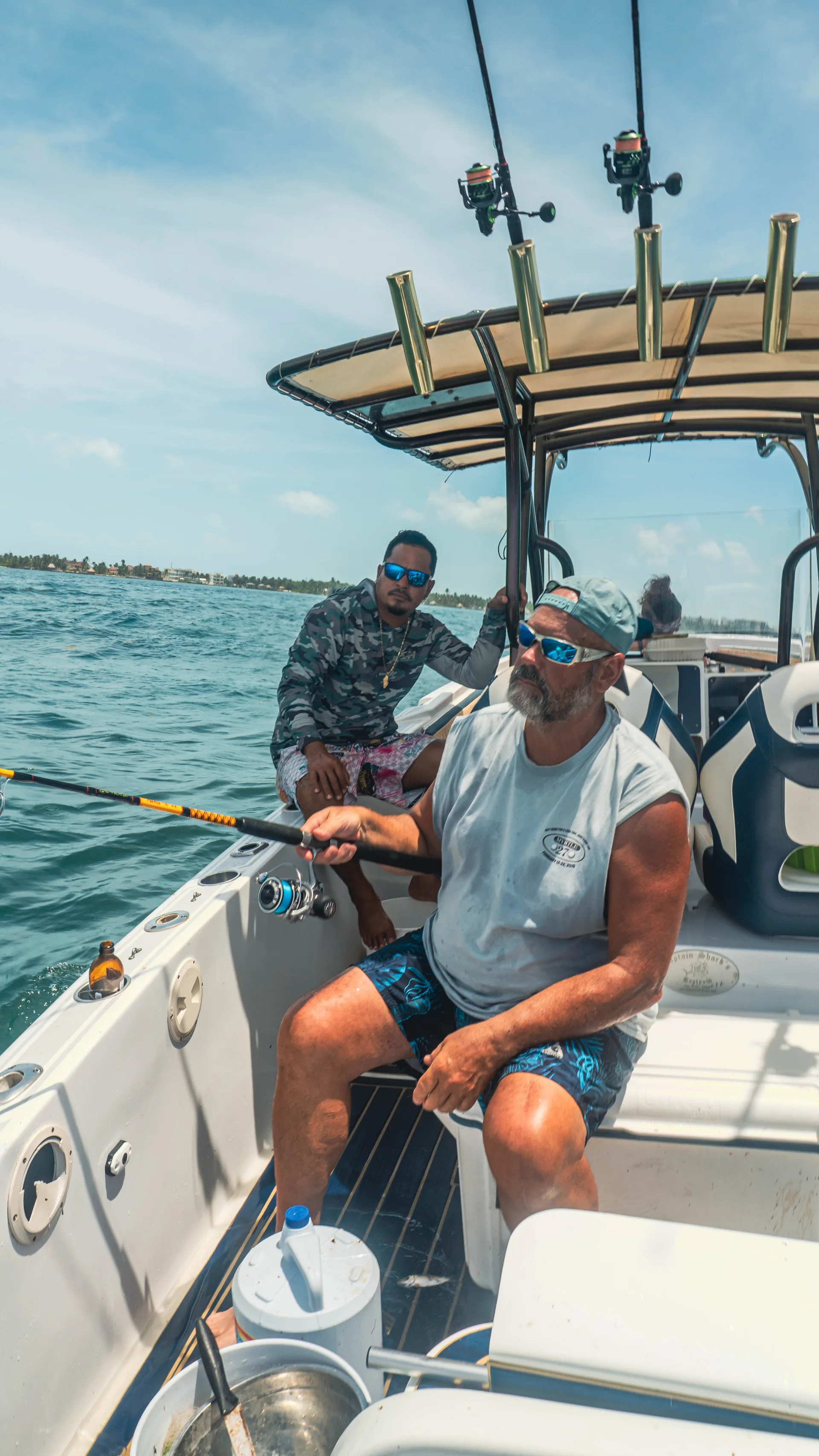 Good company aboard the boat