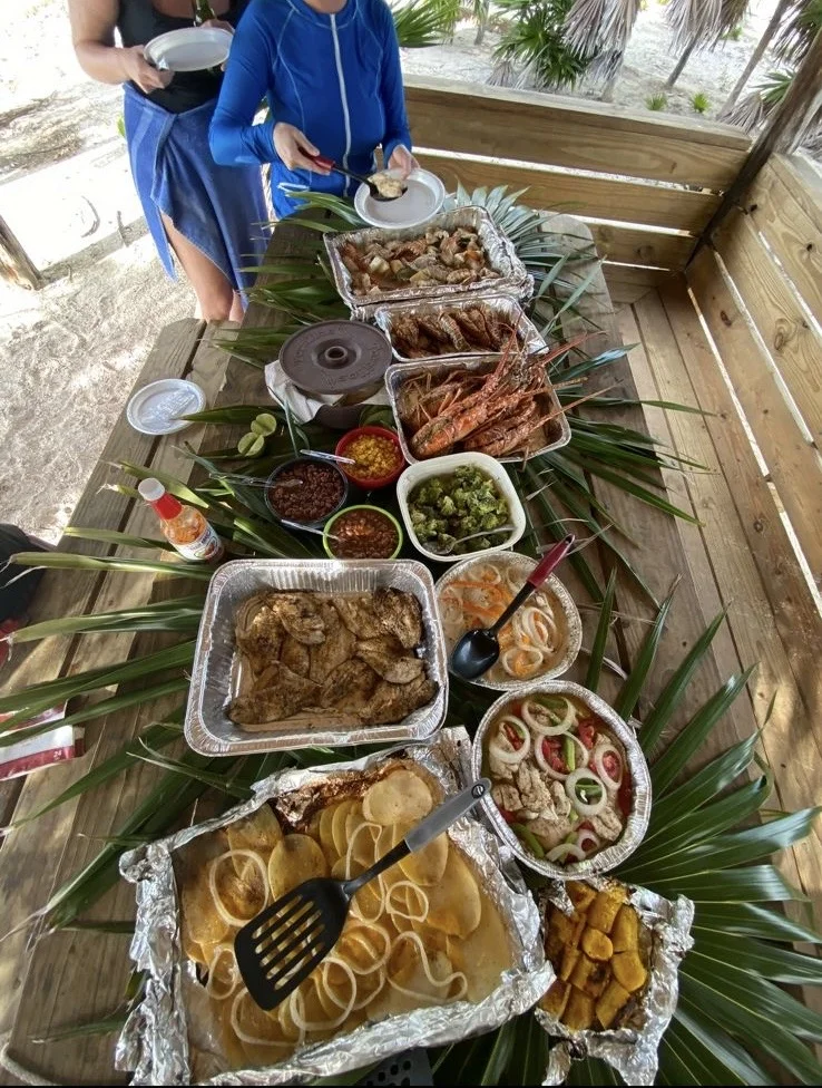 A Seakarus beach barbecue